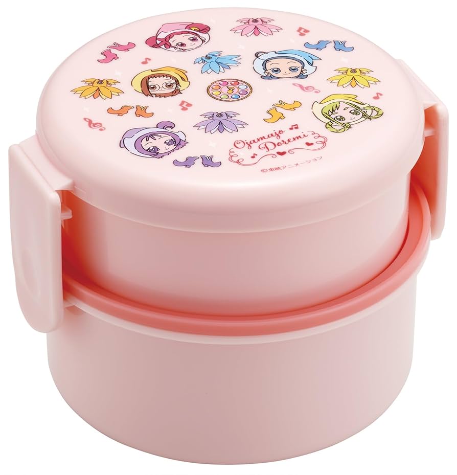 Amazon｜スケーター(Skater) 弁当箱 500ml 2段 丸型 おにぎり